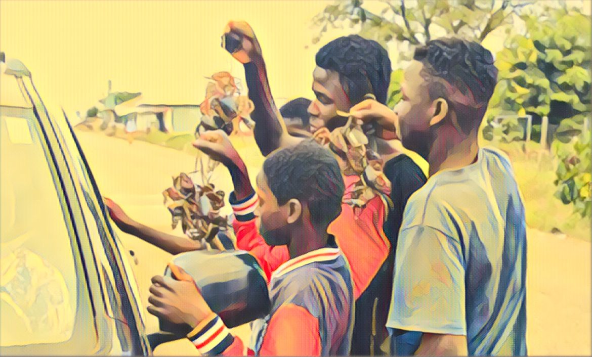 Edited in Prisma app with Thota Vaikuntam