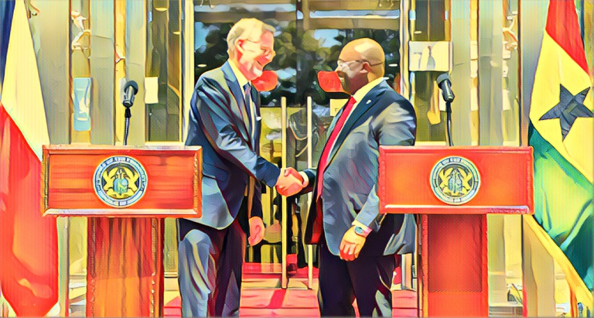 Czech PM visits Ghana