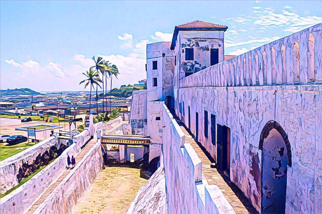 Elmina Castle in Ghana