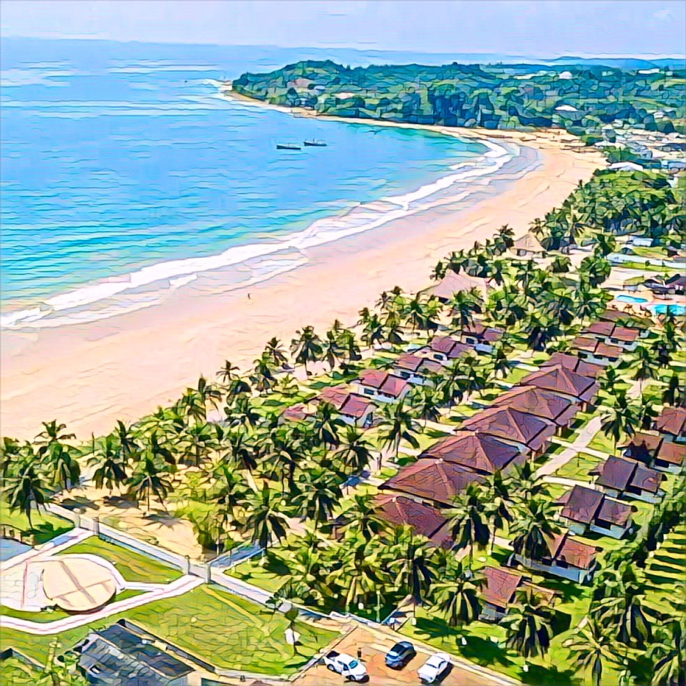 Busua beach - 8 Best Beaches in Ghana for Your Next Getaway