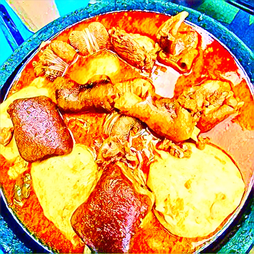 Fufu and light soup