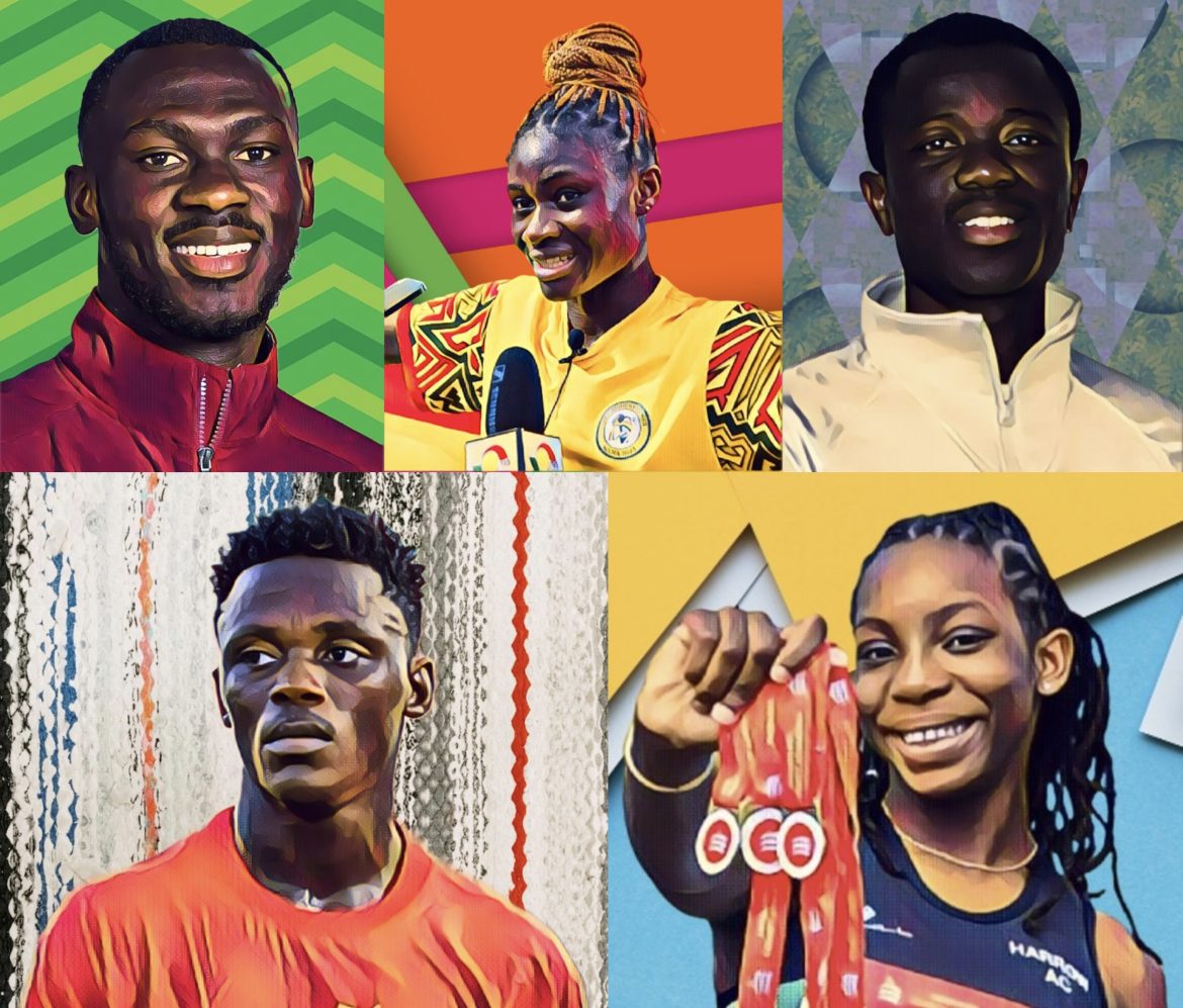 Young Ghanaian athletes
